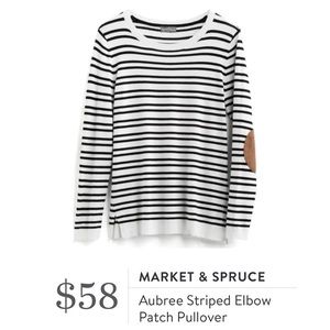 Market Spruce Aubree Elbow Patch 